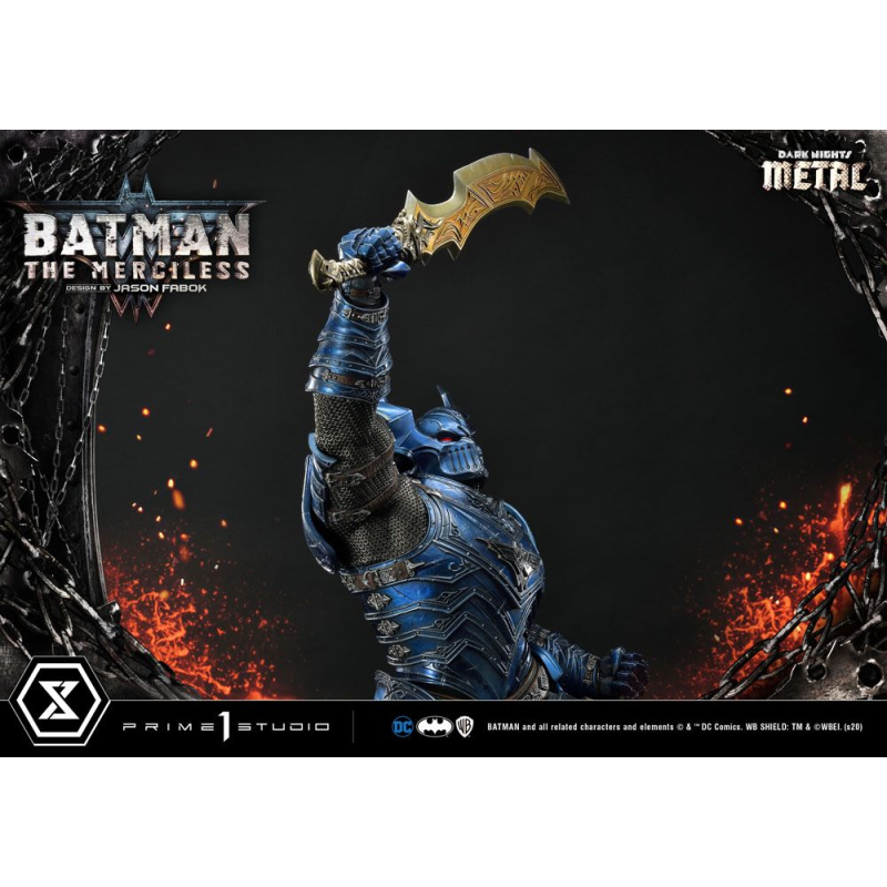 Dark Nights : Metal statuette The Merciless 112 cm