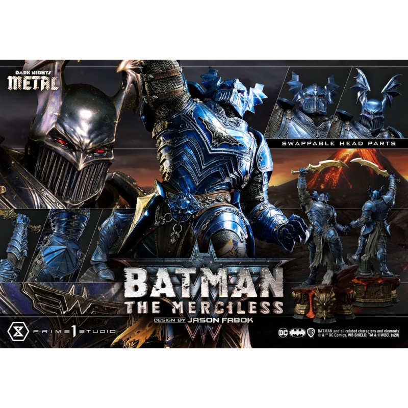 Dark Nights : Metal statuette The Merciless 112 cm