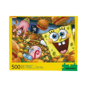 Bob l´éponge puzzle Krabby Patties (500 pièces)