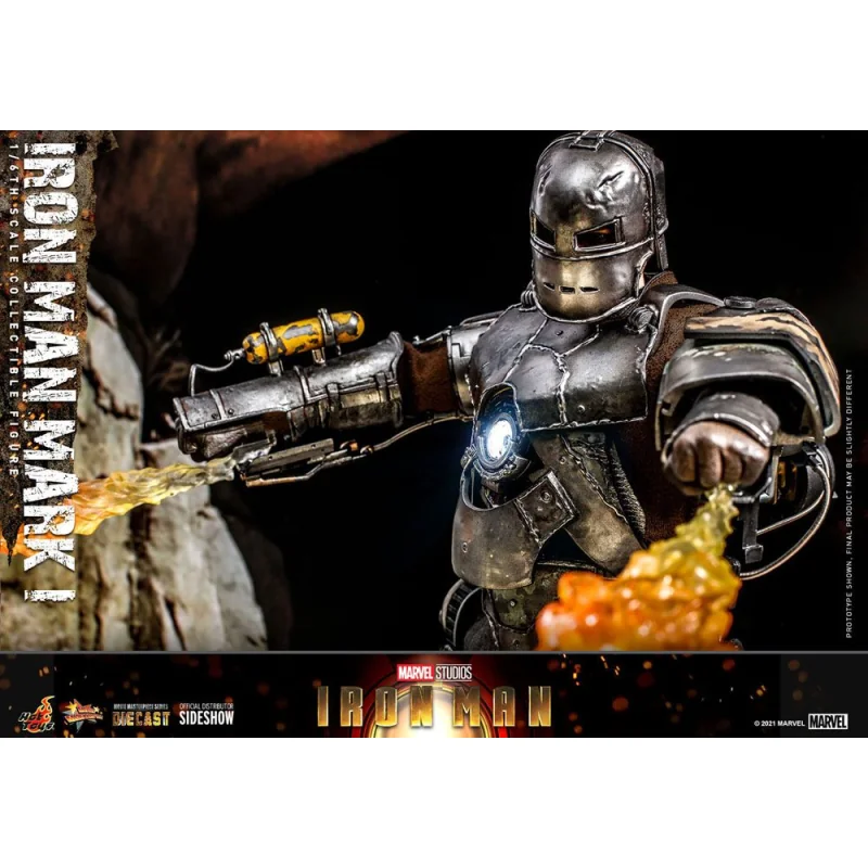 Iron Man figurine Movie Masterpiece 1/6 Iron Man Mark I 30 cm