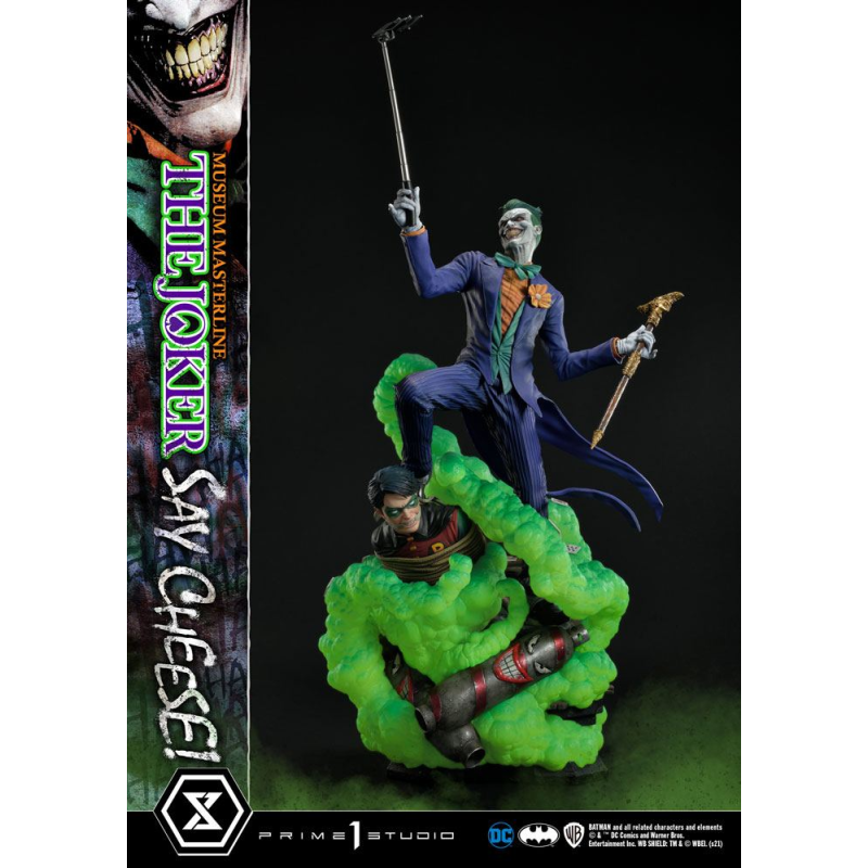 DC Comics statuette 1/3 The Joker Say Cheese 99 cm