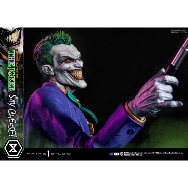 DC Comics statuette 1/3 The Joker Say Cheese 99 cm