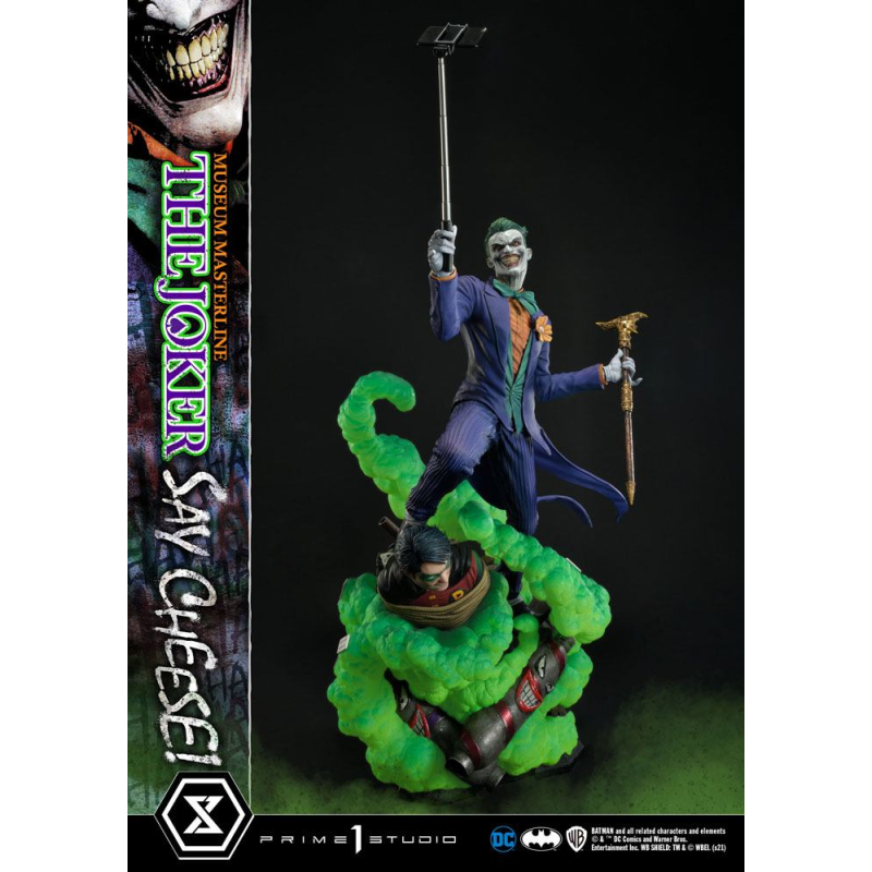 DC Comics statuette 1/3 The Joker Say Cheese 99 cm