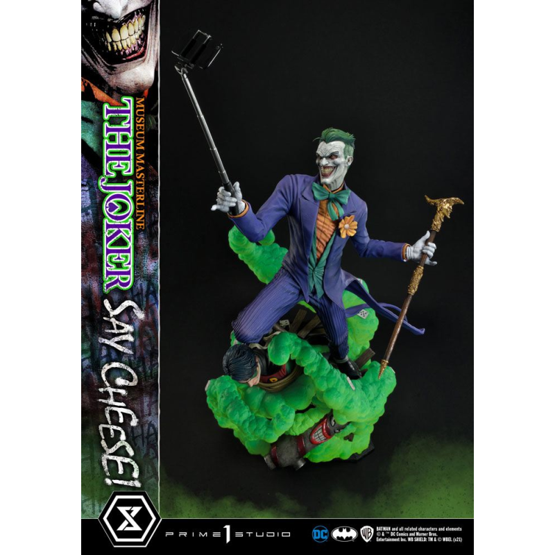 DC Comics statuette 1/3 The Joker Say Cheese 99 cm