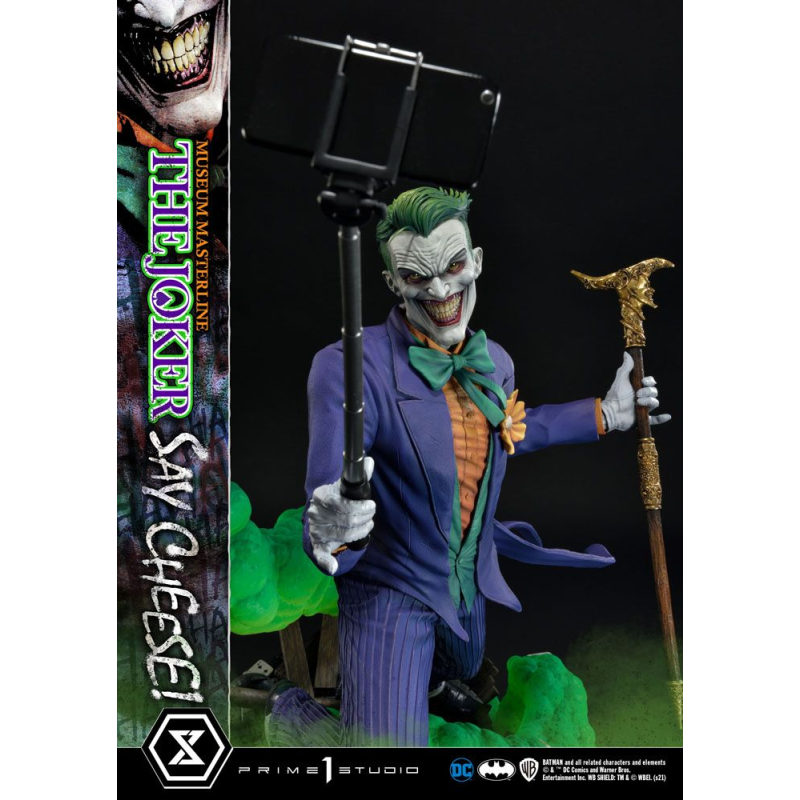 DC Comics statuette 1/3 The Joker Say Cheese 99 cm