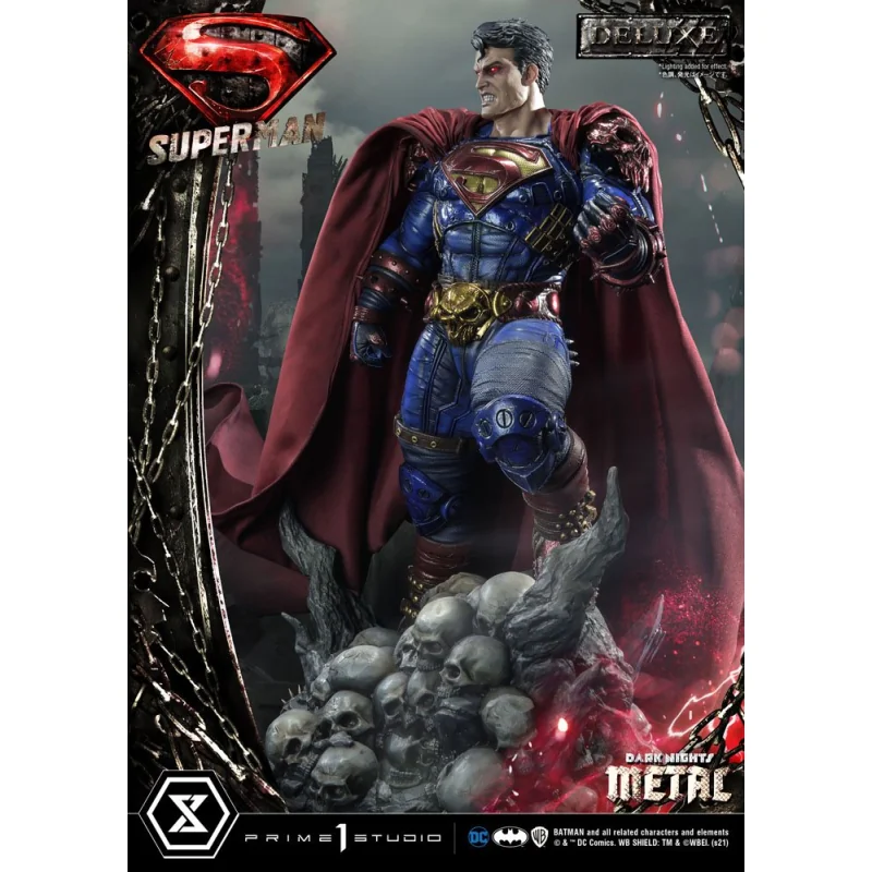 DC Comics statuette 1/3 Superman Deluxe Bonus Ver. 88 cm