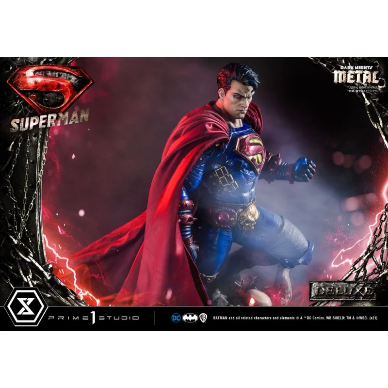 DC Comics statuette 1/3 Superman Deluxe Bonus Ver. 88 cm