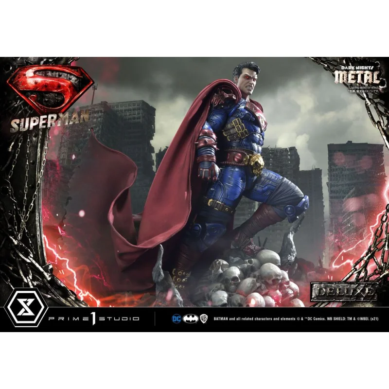 DC Comics statuette 1/3 Superman Deluxe Bonus Ver. 88 cm