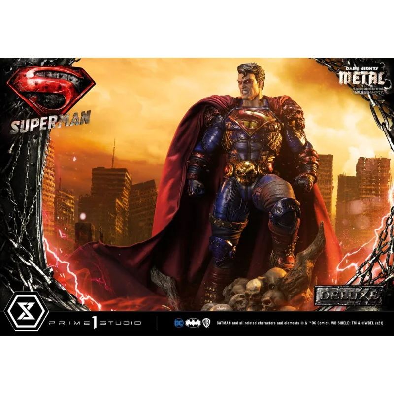 DC Comics statuette 1/3 Superman Deluxe Bonus Ver. 88 cm