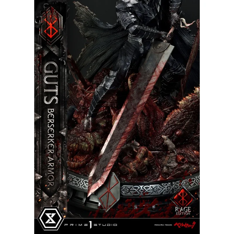 Berserk statuette 1/4 Guts Berserker Armor Rage Edition 67 cm