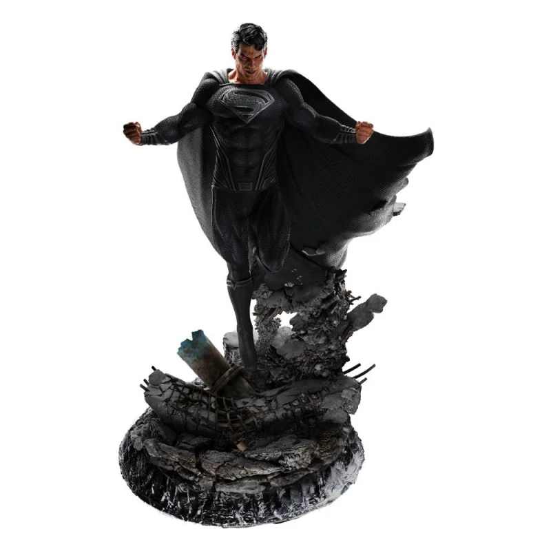 Zack Snyder's Justice League statuette 1/4 Superman Black Suit 65 cm