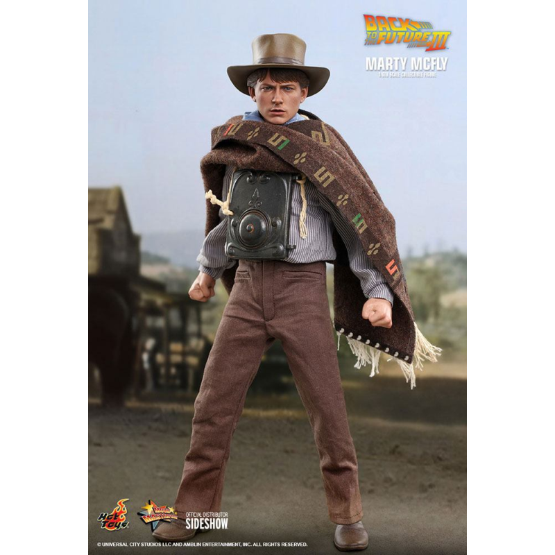 Retour vers le futur III figurine Movie Masterpiece 1/6 Marty McFly 28 cm