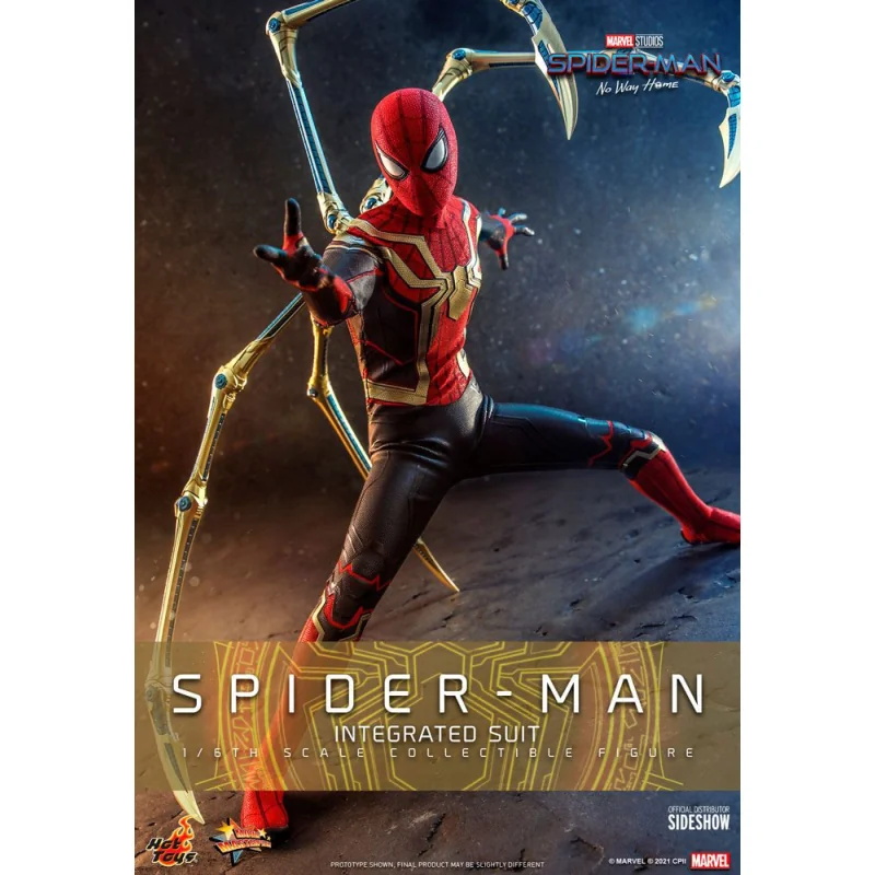 Spider-Man: No Way Home figurine Movie Masterpiece 1/6 Spider-Man (Integrated Suit) 29 cm