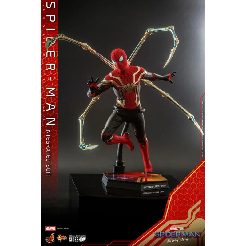 Spider-Man: No Way Home figurine Movie Masterpiece 1/6 Spider-Man (Integrated Suit) 29 cm