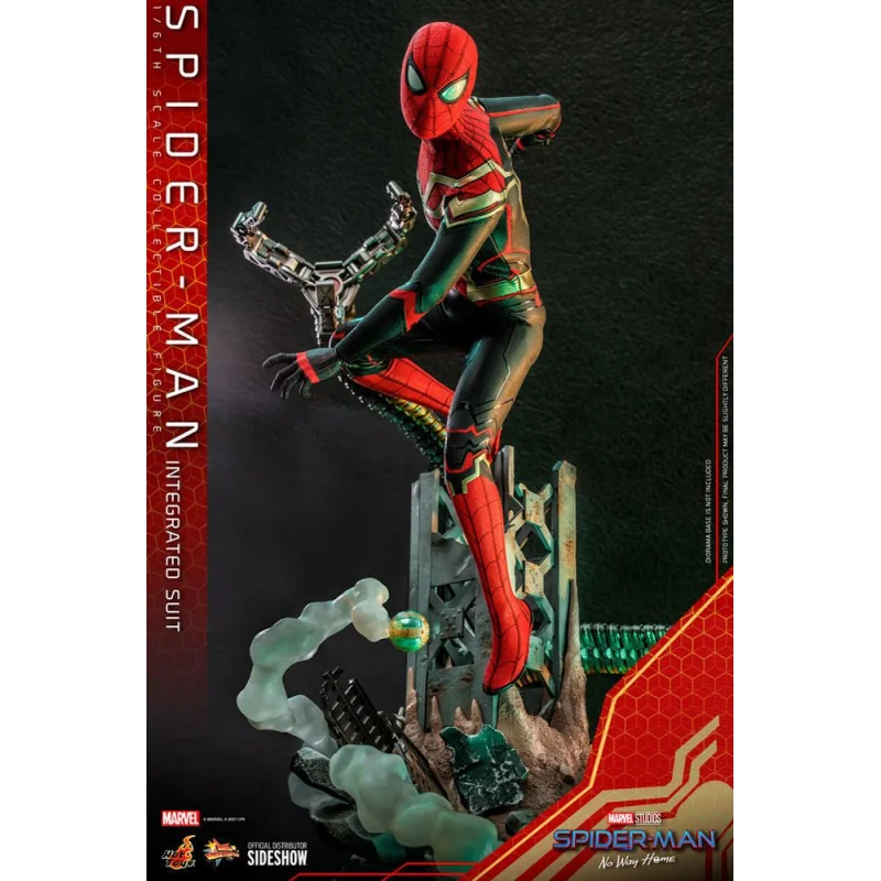 Spider-Man: No Way Home figurine Movie Masterpiece 1/6 Spider-Man (Integrated Suit) 29 cm