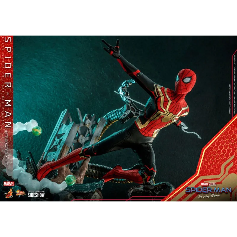 Spider-Man: No Way Home figurine Movie Masterpiece 1/6 Spider-Man (Integrated Suit) 29 cm