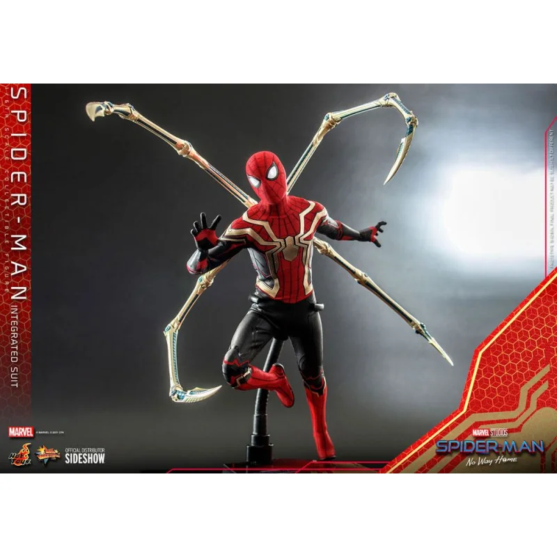 Spider-Man: No Way Home figurine Movie Masterpiece 1/6 Spider-Man (Integrated Suit) 29 cm