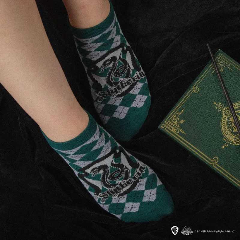 Harry Potter pack 3 paires de socquettes Slytherin