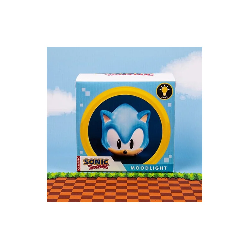 Sonic the Hedgehog lampe d´ambiance Sonic Head 12 cm