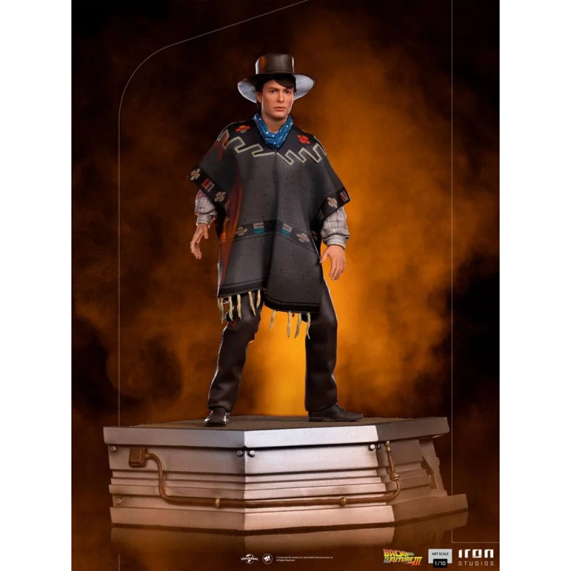 Retour vers le Futur III Statuette 1/10 Art Scale Marty McFly 23 cm