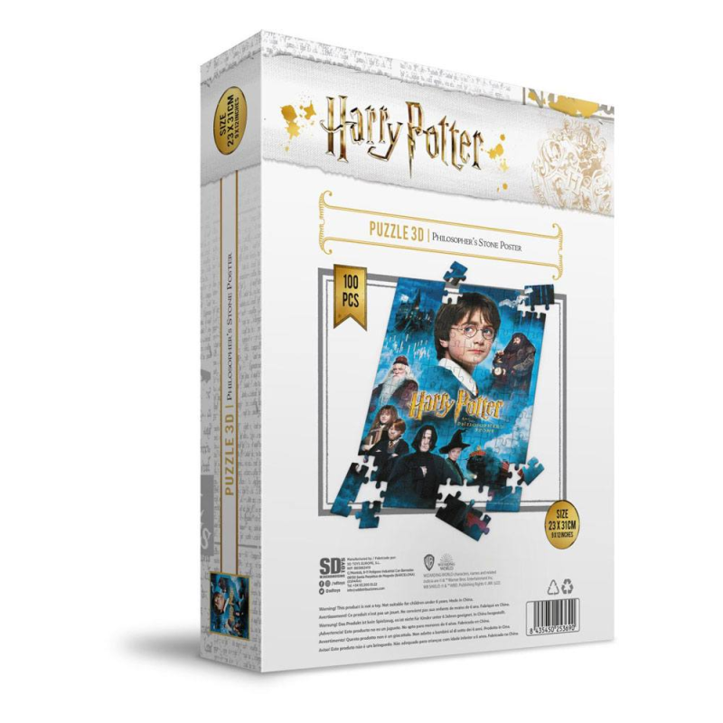 Harry Potter Puzzle Effet 3D Philosopher's Stone 100pcs