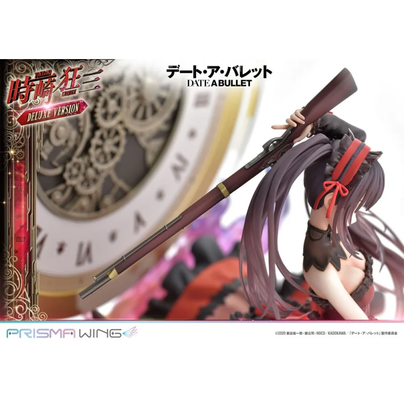 Date A Live Fragment: Date A Bullet statuette PVC 1/7 Prisma Wing Kurumi Tokisaki Deluxe Version 37 cm