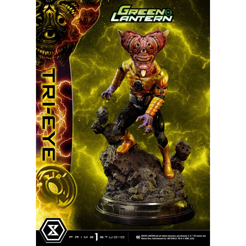 DC Comics statuette 1/3 Sinestro Corps Tri-Eye 54 cm