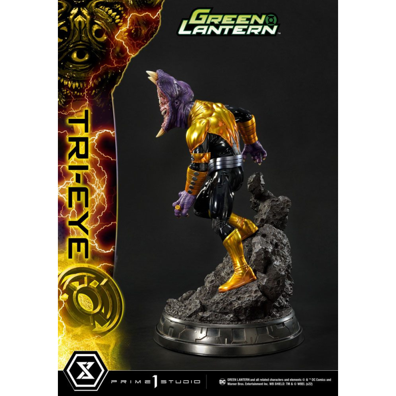 DC Comics statuette 1/3 Sinestro Corps Tri-Eye 54 cm