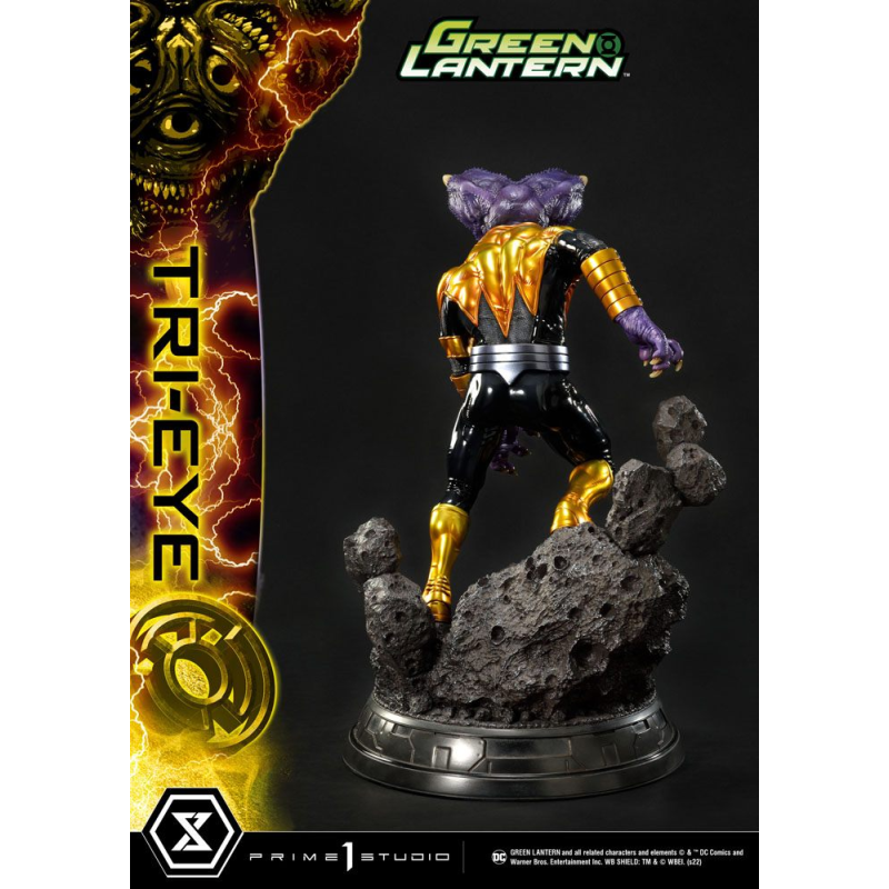 DC Comics statuette 1/3 Sinestro Corps Tri-Eye 54 cm