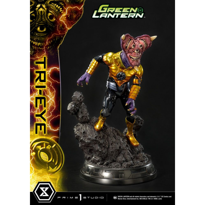 DC Comics statuette 1/3 Sinestro Corps Tri-Eye 54 cm