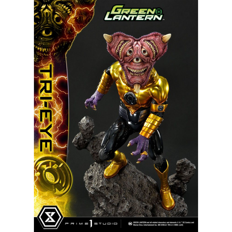 DC Comics statuette 1/3 Sinestro Corps Tri-Eye 54 cm