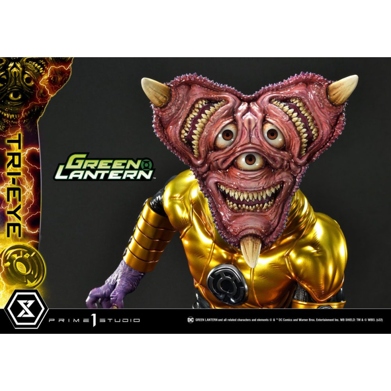 DC Comics statuette 1/3 Sinestro Corps Tri-Eye 54 cm