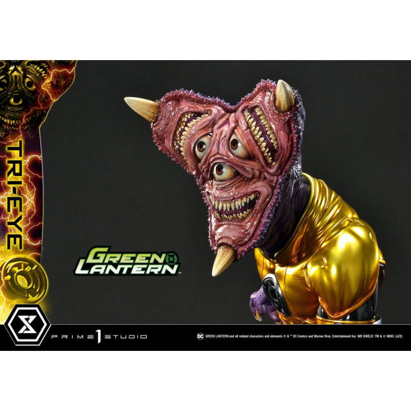 DC Comics statuette 1/3 Sinestro Corps Tri-Eye 54 cm