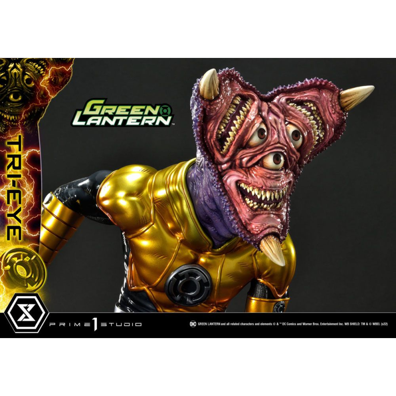 DC Comics statuette 1/3 Sinestro Corps Tri-Eye 54 cm