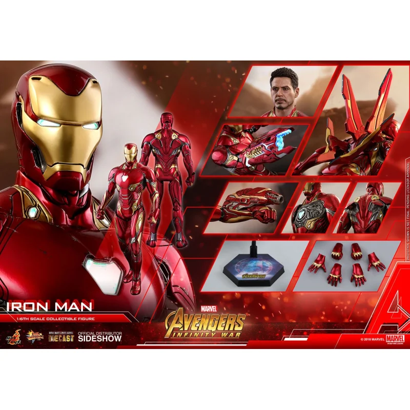 Avengers Infinity War figurine Diecast Movie Masterpiece 1/6 Iron Man 32 cm