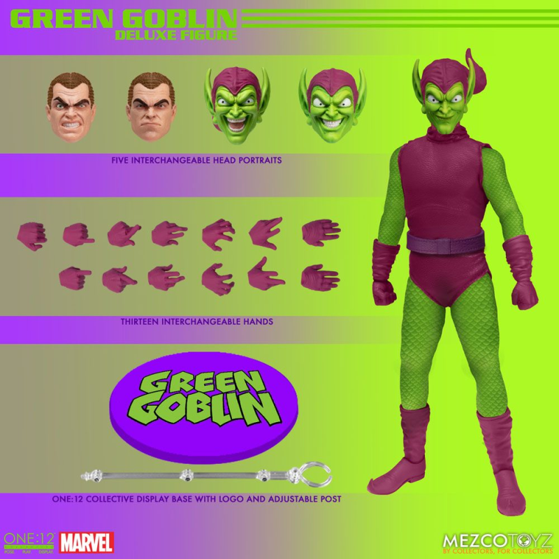 Marvel figurine 1/12 Green Goblin - Deluxe Edition 17 cm