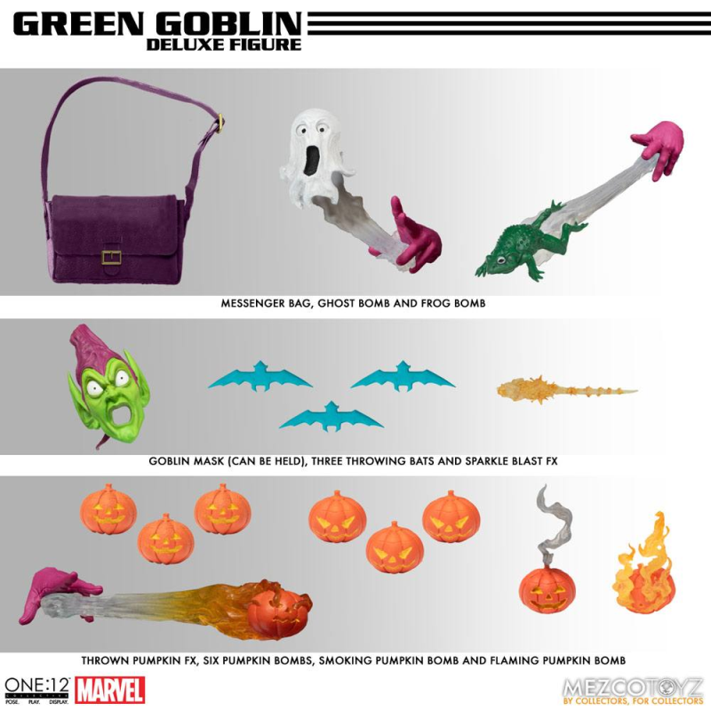 Marvel figurine 1/12 Green Goblin - Deluxe Edition 17 cm