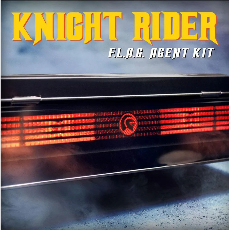 Knight Rider coffret cadeau F.L.A.G Agent Kit