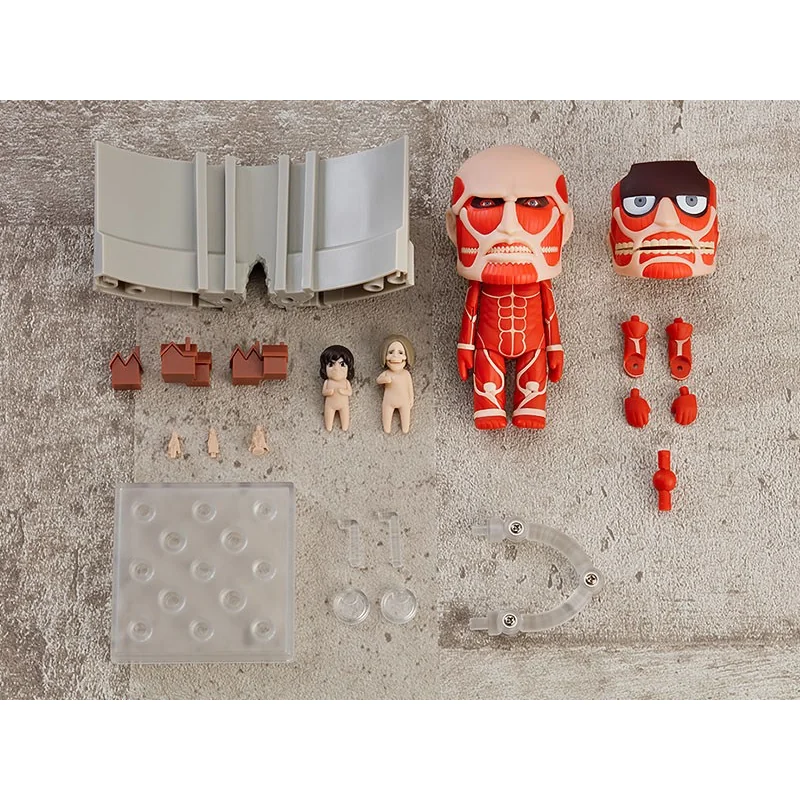 Attack on Titan figurine Nendoroid Colossal Titan Renewal Set 10 cm