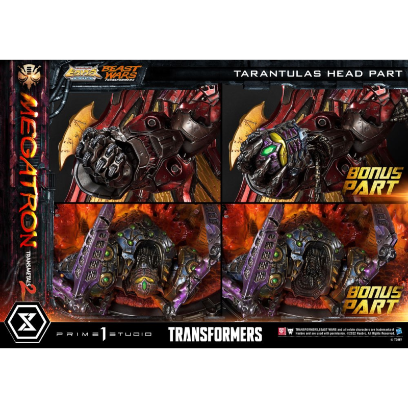 Transformers Beast Wars statuette 1/4 Premium Masterline Megatron Transmetal 2 Deluxe Bonus Version 74 cm