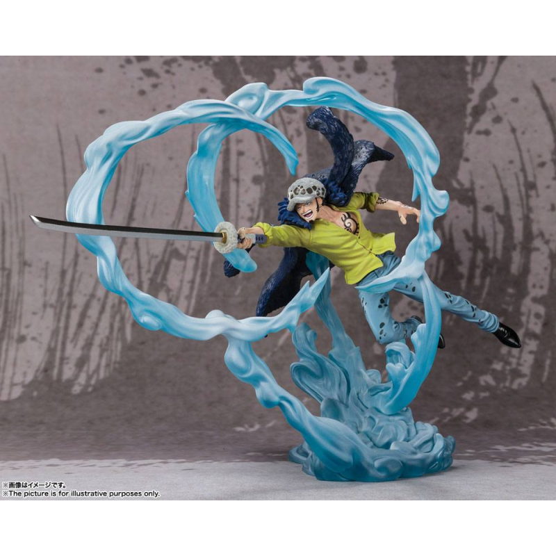 One Piece Figuarts Zero Trafalgar Law Battle Monster Onigashima 24cm