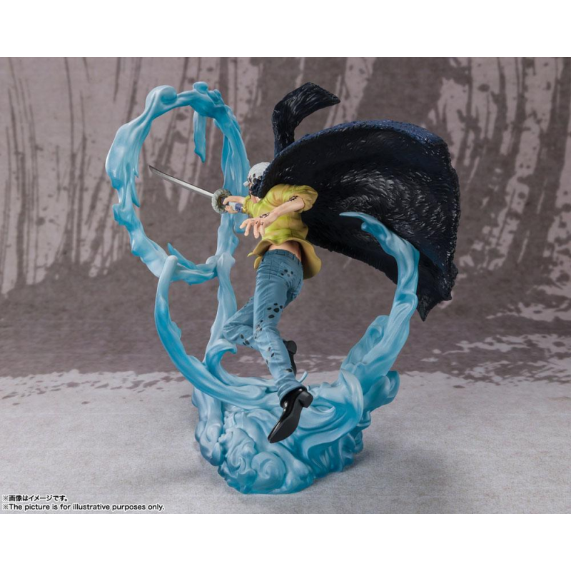 One Piece Figuarts Zero Trafalgar Law Battle Monster Onigashima 24cm