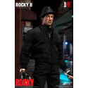 COMBINAISON ROCKY BALBOA NOIRE 1/6 DELUXE AF