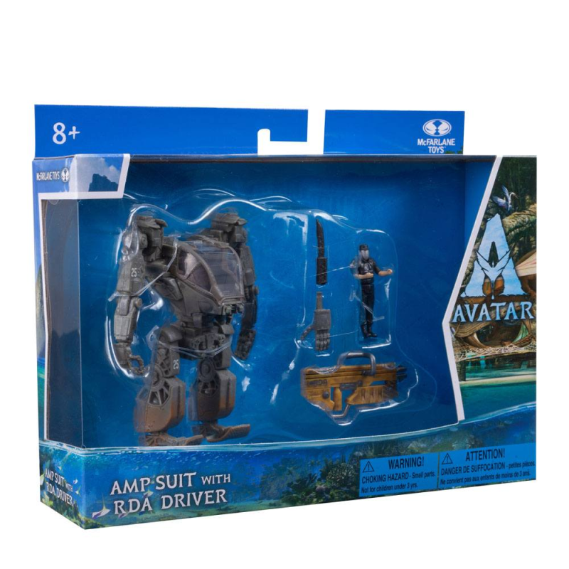 Avatar : La Voie de l'eau figurines Deluxe Medium Amp Suit with RDA Driver