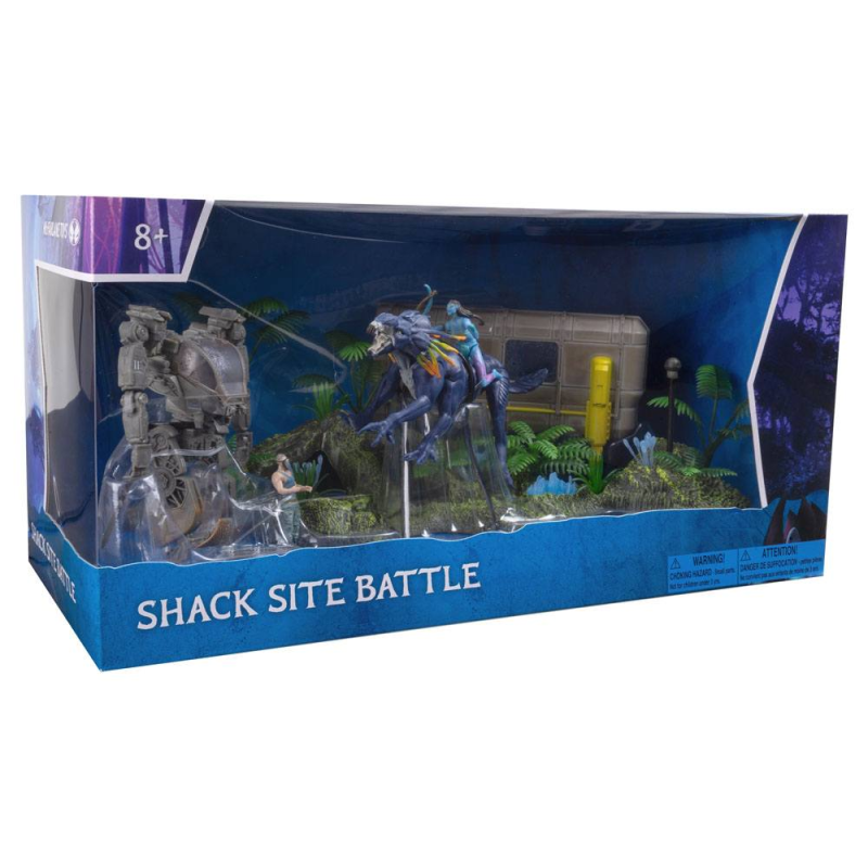 Avatar : La Voie de l'eau figurines Shack Site Battle