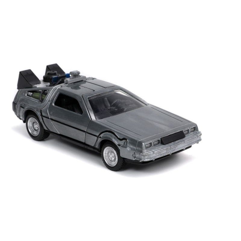 BTTF I DELOREAN DIE CAST 1:32