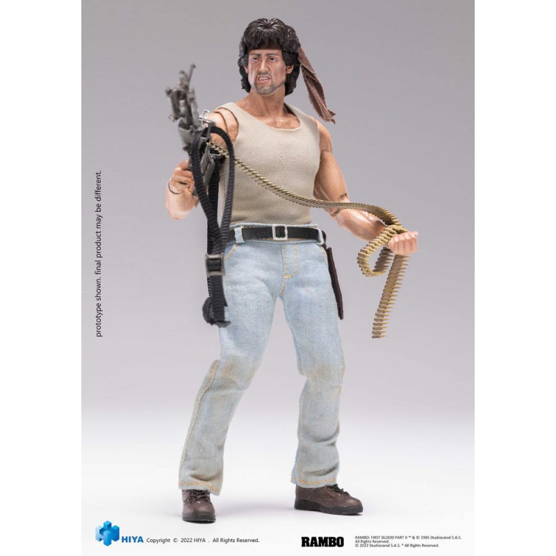 Rambo figurine 1/12 Exquisite Super John Rambo 16 cm