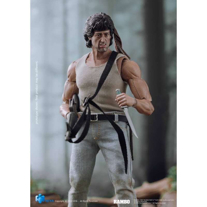 Rambo figurine 1/12 Exquisite Super John Rambo 16 cm