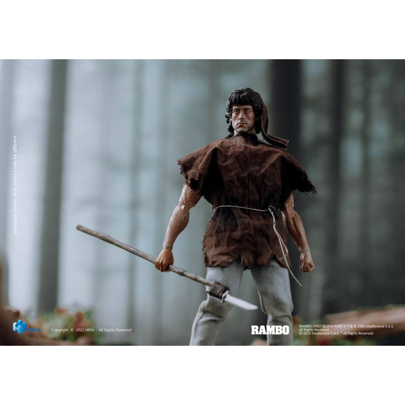 Rambo figurine 1/12 Exquisite Super John Rambo 16 cm