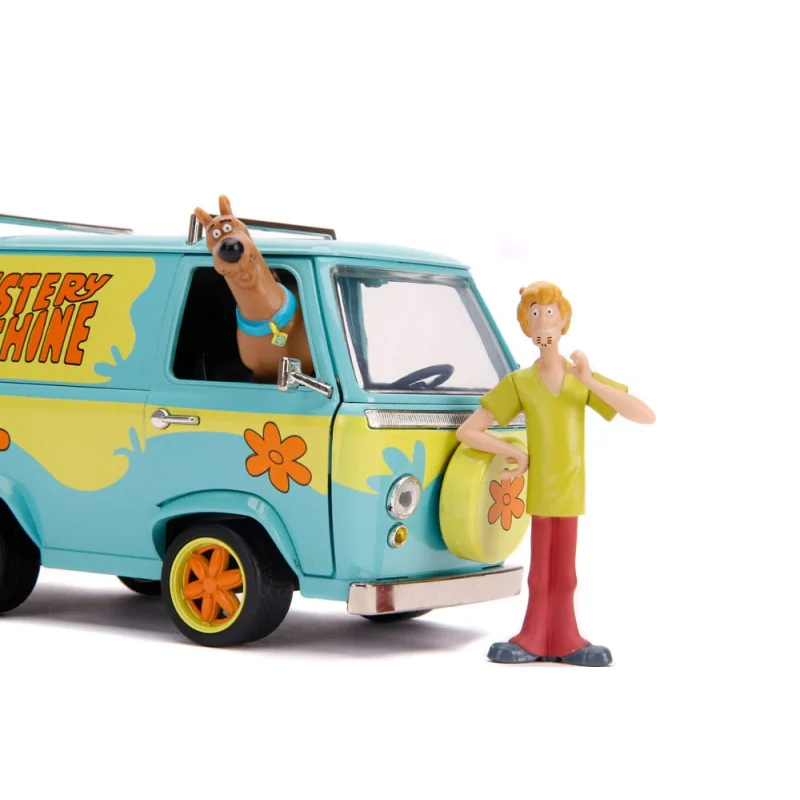 Scooby-Doo : Mystery Machine avec Shaggy et Scooby-Doo 1:24 Scale Set